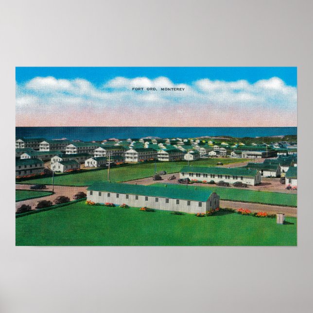 Fort Ord i Monterey, California Monterey, CA Poster (Framsidan)
