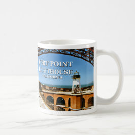 Fort pekar fyren, den Kalifornien muggen Kaffemugg