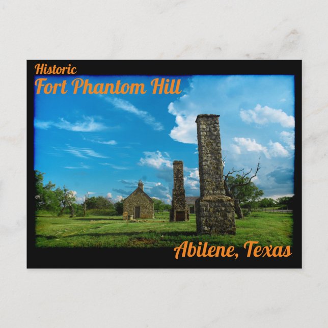 Fort Phantom Backe Vykort (Framsida)