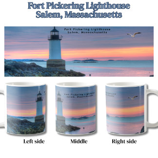 Fort Pickering fyr Salem Massachusetts Kaffemugg