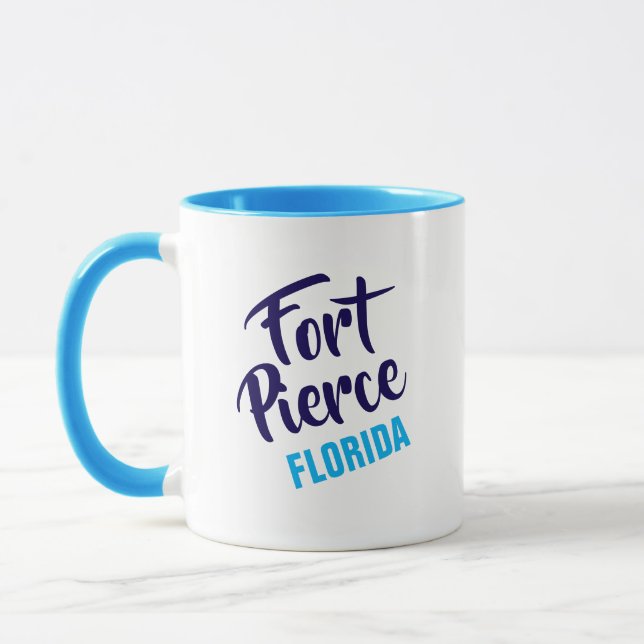 Fort Pierce Florida Kaffe Mugg (Vänster)