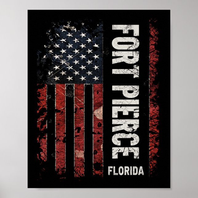 Fort Pierce Florida Poster (Framsidan)