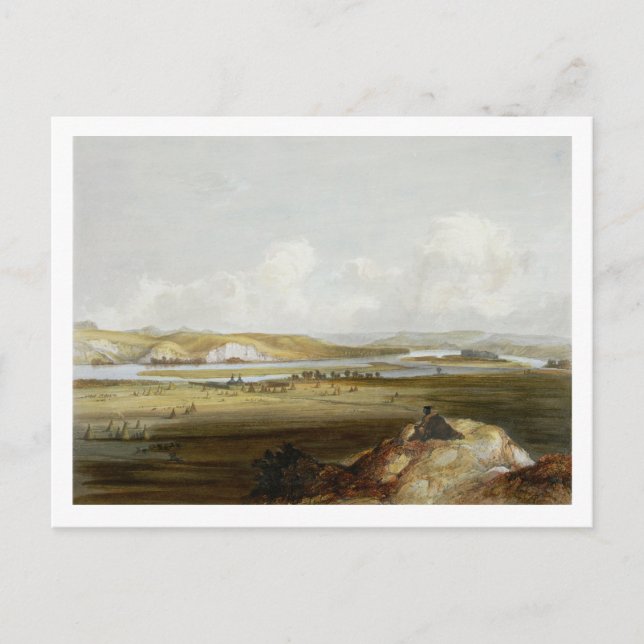 Fort Pierre på Missouri, 10 från Volym Vykort (Framsida)