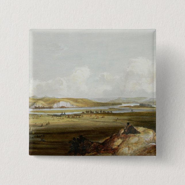 Fort Pierre på Missouri, pläterar 10 från volym Knapp (Framsida)