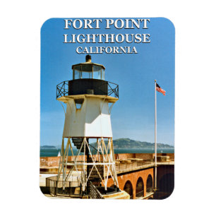 Fort Point fyr, Kalifornien Flex Magnet
