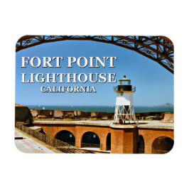 Fort Point fyr, Kalifornien Flex Magnet