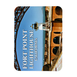 Fort Point fyr, Kalifornien Flex Magnet