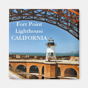 Fort Point fyr, Kalifornien Magnet