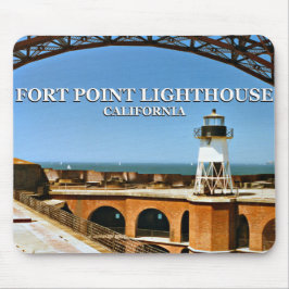 Fort Point fyr, Kalifornien Mousepad Musmatta