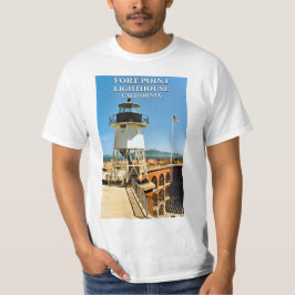 Fort Point fyr, Kalifornien T-Shirt