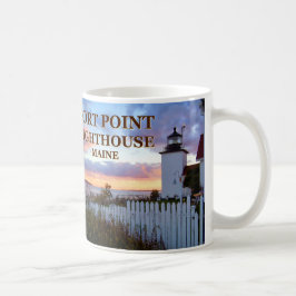 Fort Point fyr, Maine Mugg
