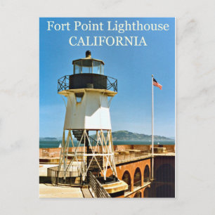 Fort Point Lighthouse, Kaliforniens vykort
