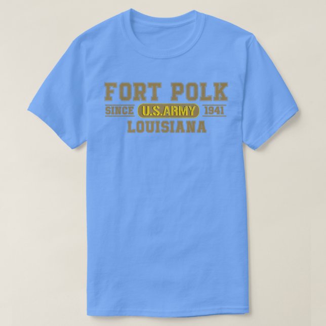 Fort Polk Louisiana T Shirt (Design framsida)