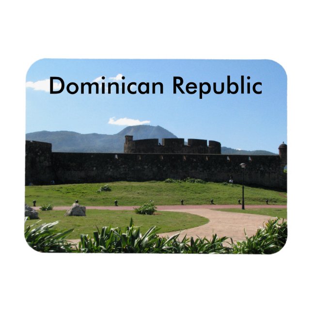 fort Puerto Plata, Dominikanska republiken Magnet (Horisontell)