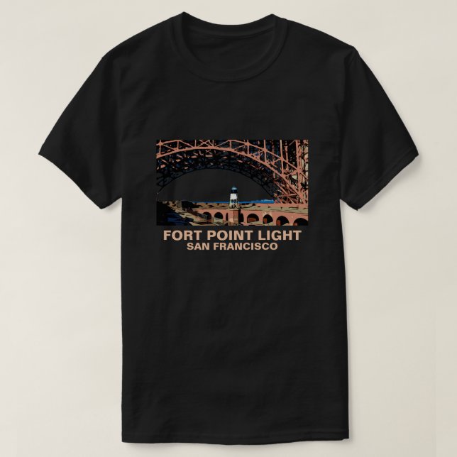 FORT-PUNKTLJUS T-SHIRT (Design framsida)