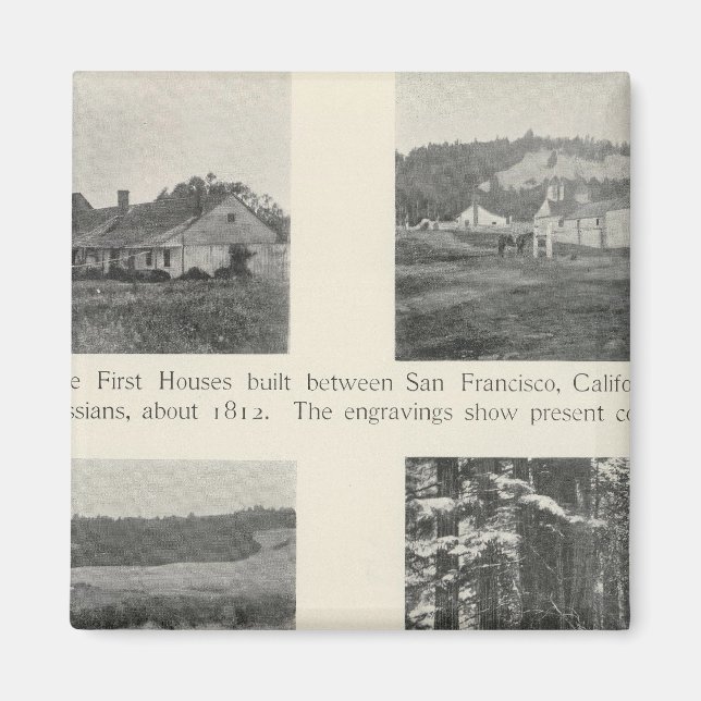 Fort Ross, Kalifornien Magnet (Framsidan)