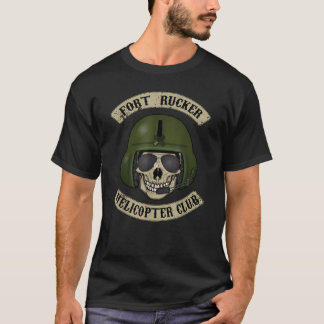 Fort Rucker Helicopter Klubb T Shirt