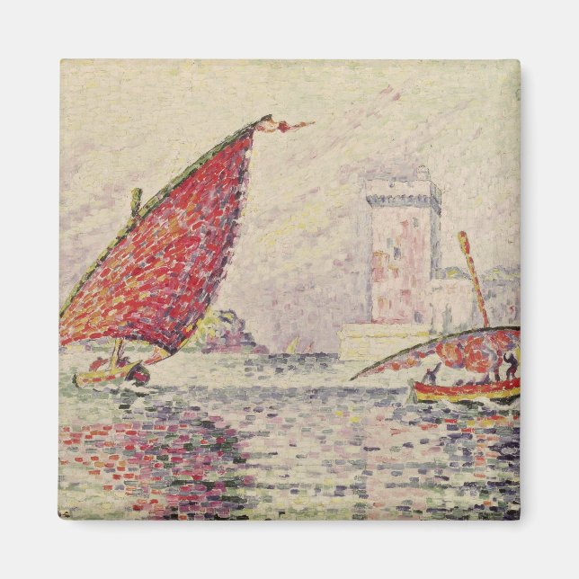 Fort Saint-Jean, Marseilles, 1907 Magnet (Framsidan)