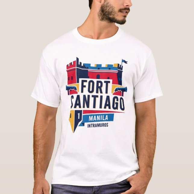 FORT SANTIAGO MANILA T SHIRT (Framsida)