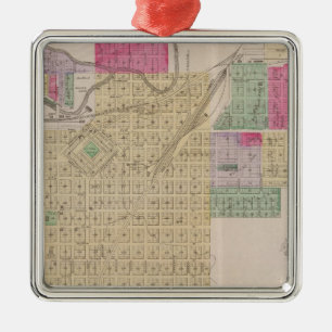 Fort Scott, Bourbon County, Kansas Julgransprydnad Metall
