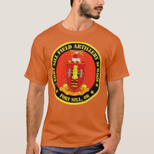 Fort Sill Fält Artillery School COA Fort Sill OK T Shirt