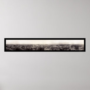 Fort Smith, Arkansas Panoramic Photo 1910 Poster