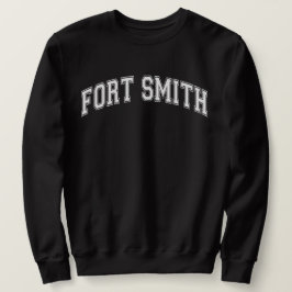 FORT SMITH Universiteten-Stil Sweater College Lång Ärmad Tröja