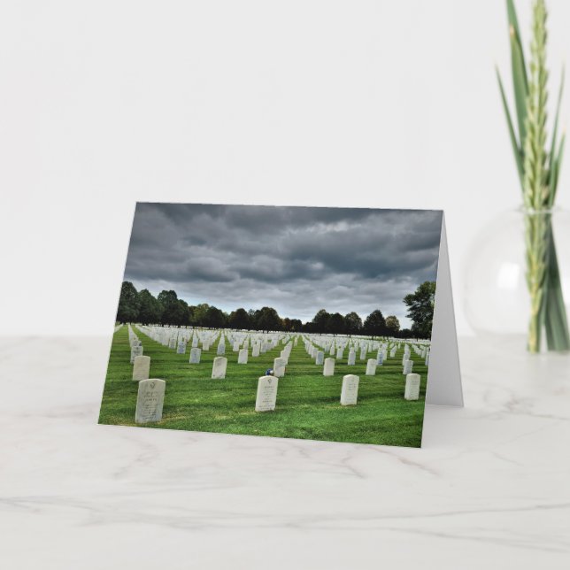 "Fort Snelling National Cemetery" Sympatikort Kort (Framsida)