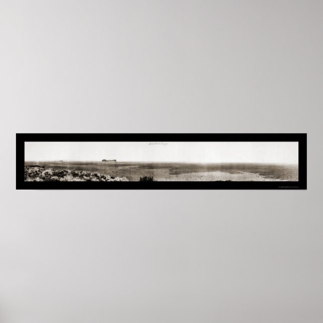 Fort Sten, Oregon Photo 1911 Poster (Framsidan)