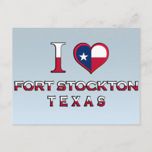 Fort Stockton, Texas Vykort