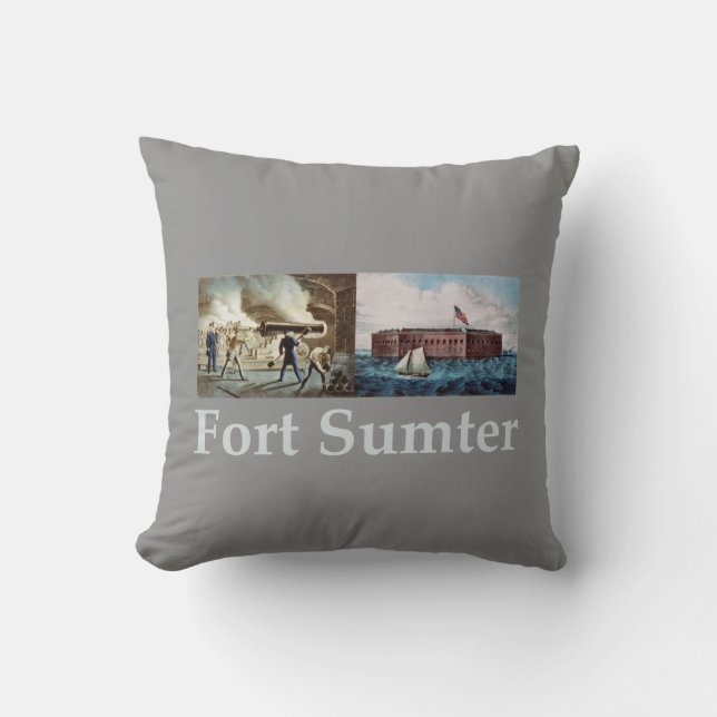 Fort Sumter Kudde (Framsida)
