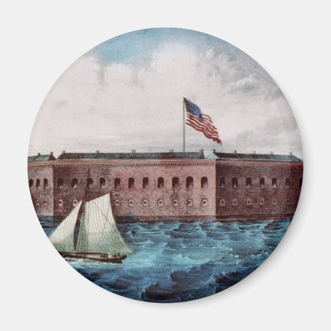 Fort Sumter Magnet (Framsidan)