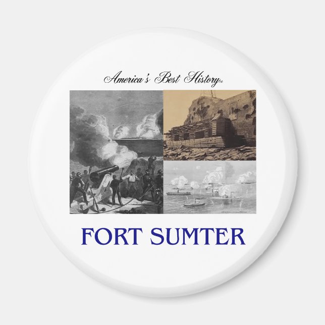 Fort Sumter Magnet (Framsidan)