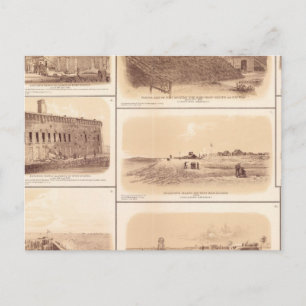 Fort Sumter & Moultrie, Sullivans ö Vykort