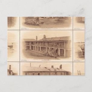 Fort Sumter & Moultrie Vykort