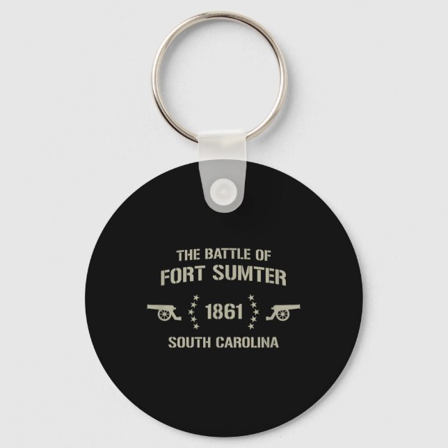 Fort Sumter Nyckelring (Framsida)
