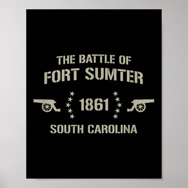 Fort Sumter Poster (Framsidan)