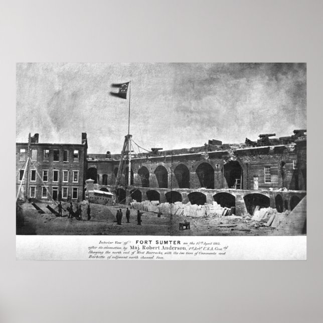 Fort Sumter Poster (Framsidan)
