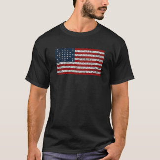FORT SUMTER United STATER FLAGGA 33 STARS T Shirt