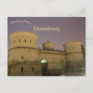 Fort Thüngen Luxembourg Vykort