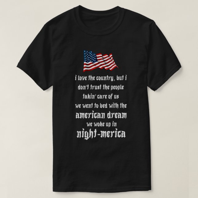 Fort. Tom Macdonald - Propaganda lyrics art Esse T Shirt (Design framsida)