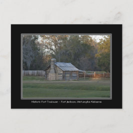 Fort Toulouse - Fort Jackson Wetumpka Alabama Card Vykort