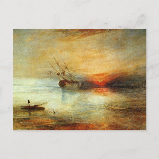Fort Vimieux av J.M.W. Turner Vykort (Framsida)