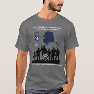 FORT WAINWRIGHT WARRIORS T SHIRT