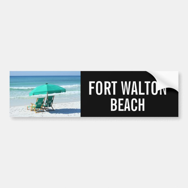 Fort Walton Beach Florida bildekal (Framsidan)