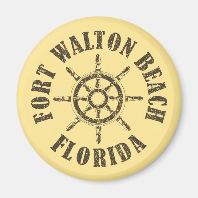 Fort Walton Beach,Florida Magnet (Framsidan)