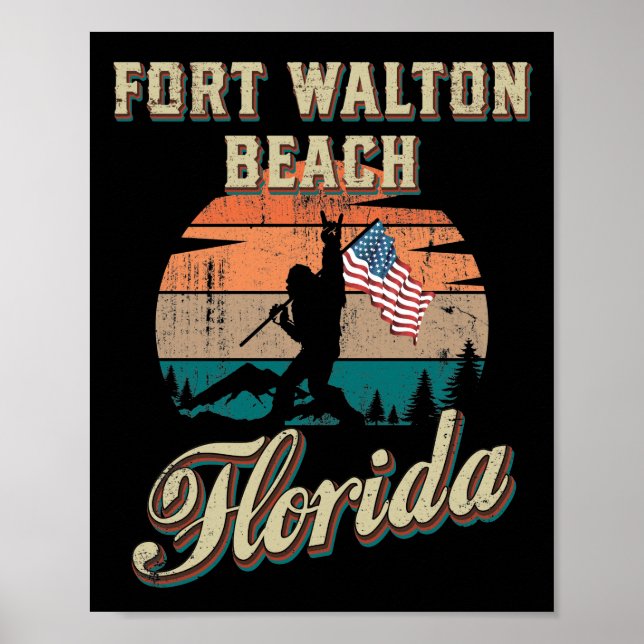 Fort Walton Beach Florida Poster (Framsidan)