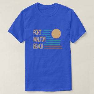 Fort Walton Beach geometrisk design Tee Shirt