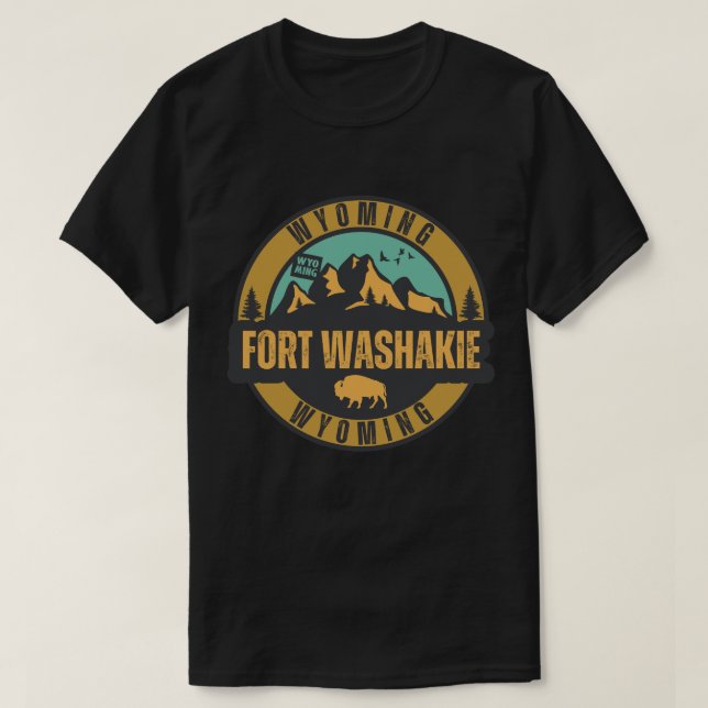 Fort Washakie, Wyoming T Shirt (Design framsida)