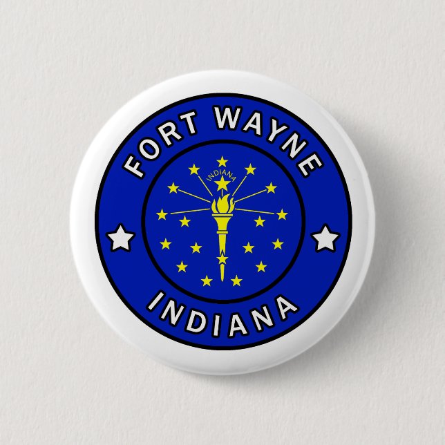 Fort Wayne Indiana Knapp (Framsida)